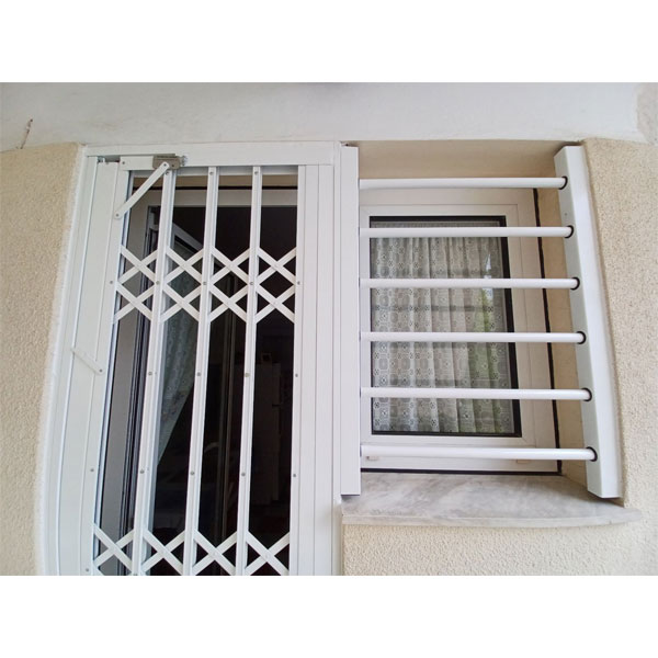 Πτυσσόμενα κάγκελα μονό