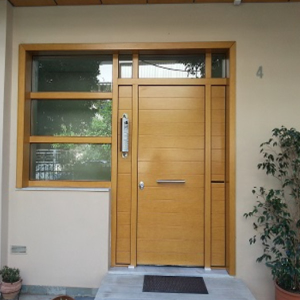 Ειδική κατασκευή - Πόρτα με τζάμι ασφαλείας ή αλεξίσφαιρο